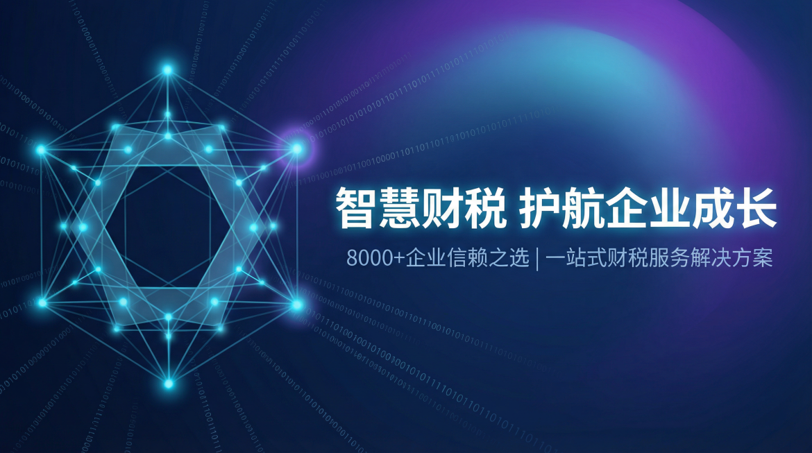 财思思banner方案一 智慧财税数字未来
